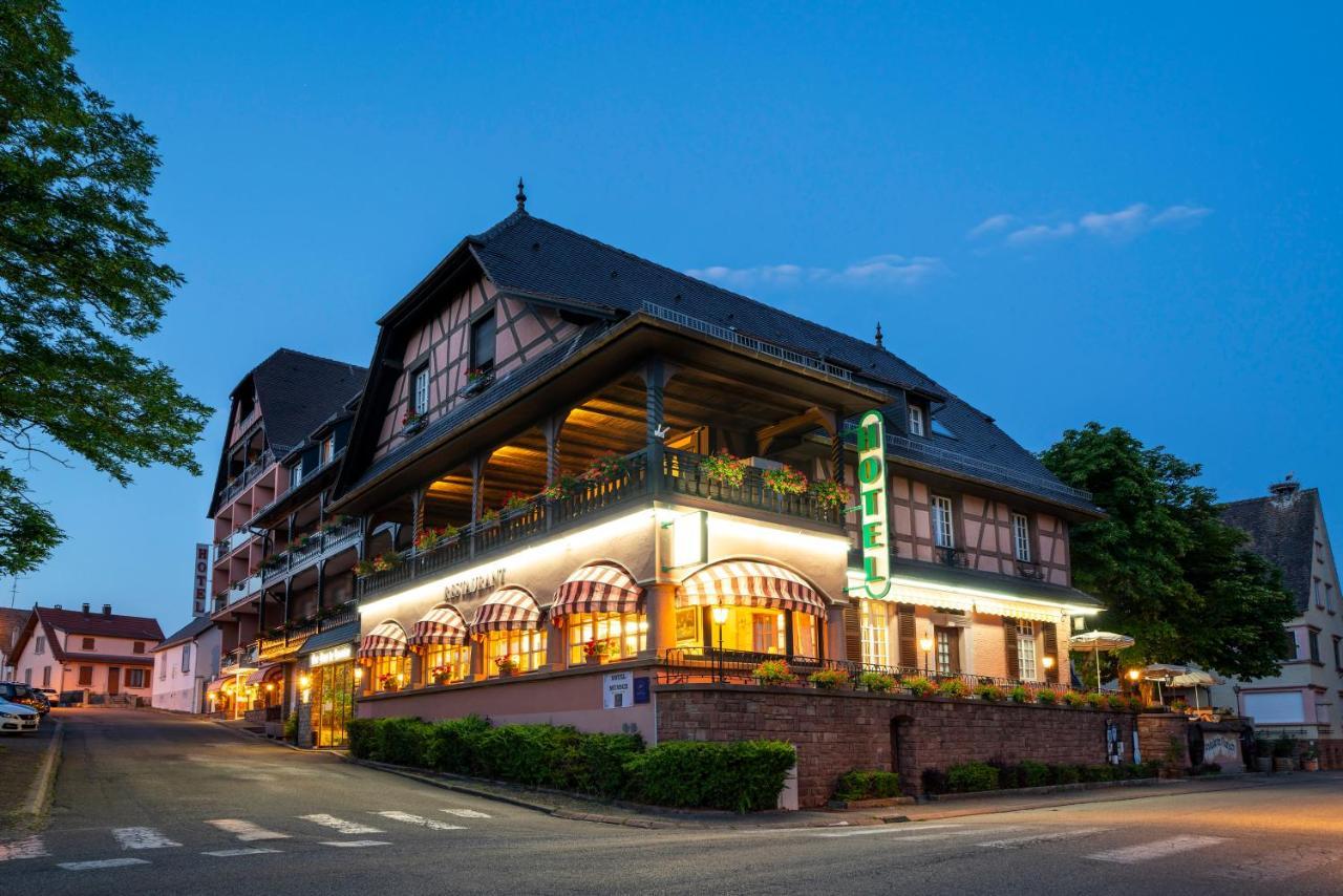 Hotel Munsch Restaurant & Wellness, Colmar Nord - Haut-Koenigsbourg 상띠뽈리뜨 외부 사진